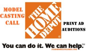 Photo Shoot Models for The Home Depot