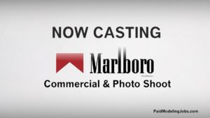 Marlboro Commercial & Photo Shoot Audition