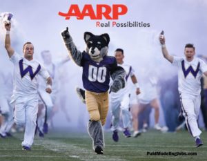 Football Players & Cheerleaders for AARP Commercial