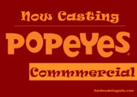 Actors for Popeyes Louisiana Kitchen Commercial